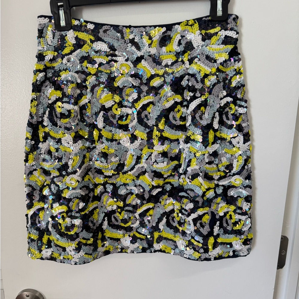 French Connection Sequin Embellished Skirt - Multicolor